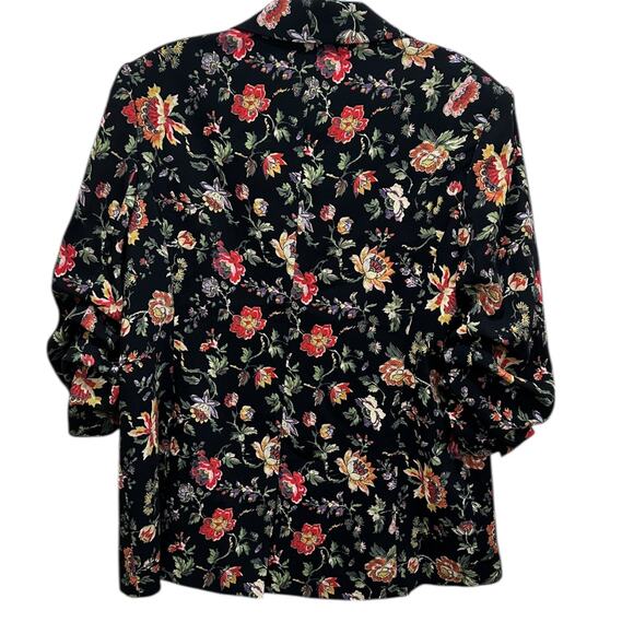Cinq a Sept Kylie Provence Floral 3/4 Sleeve Blazer - Picture 9 of 9